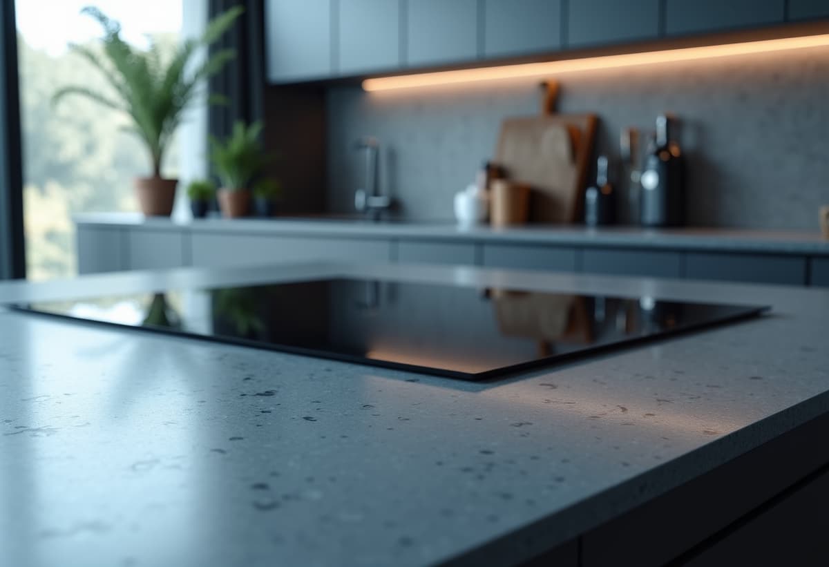 technician working on luxury cooktop repair