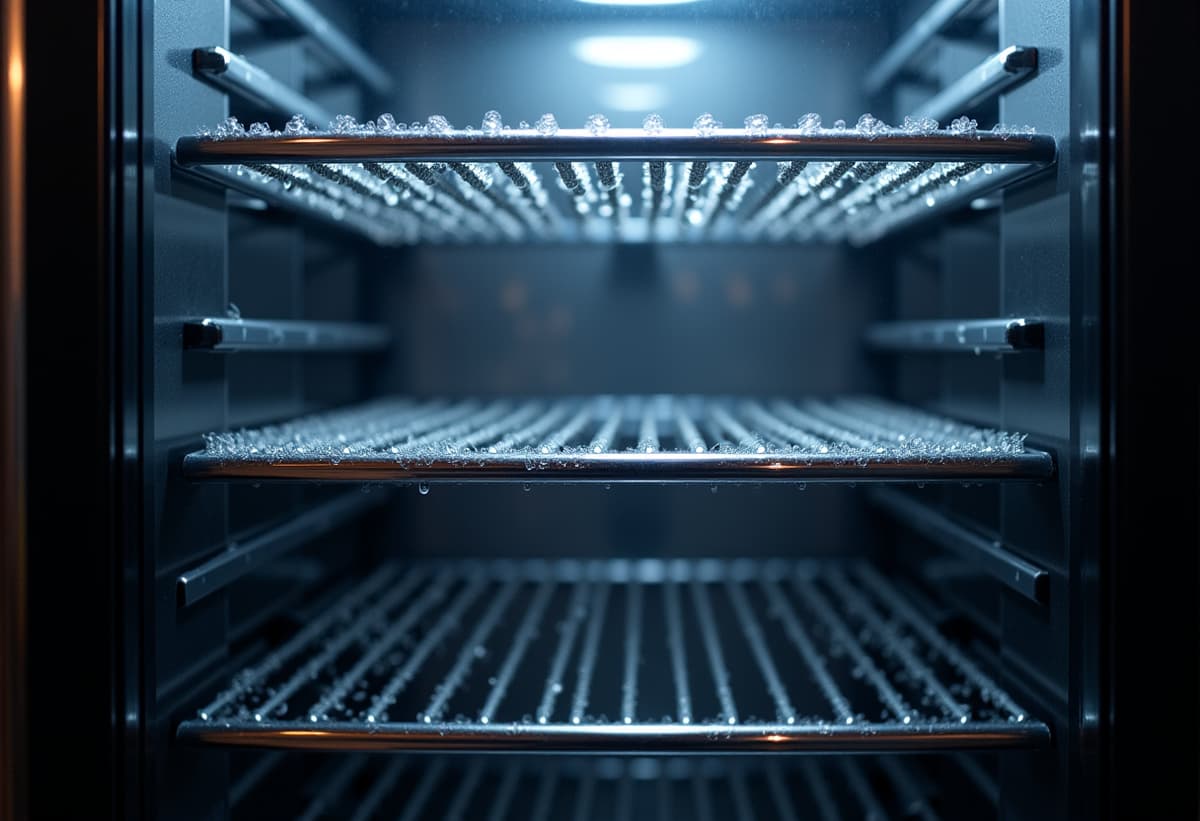 Wine cooler in a modern kitchen setting