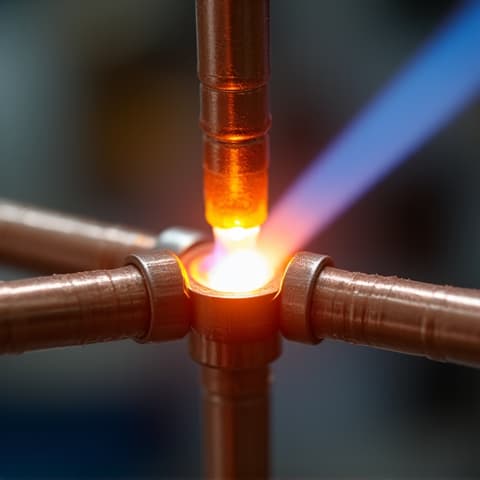 Advanced leak detection on a luxury appliance, utilizing specialized tools to pinpoint refrigerant leaks in complex sealed systems. Technician using an electronic leak detector on a kitchen appliance, searching for refrigerant escapes.