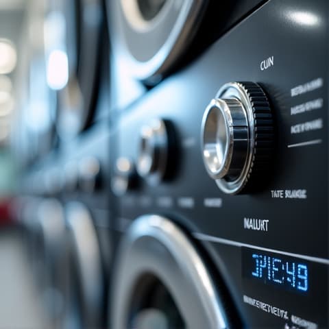 GE washer motor repair at a home in Carmichael