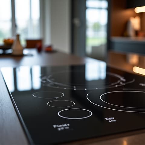 Repaired Sub-Zero Refrigerator in a luxurious Granite Bay kitchen, showcasing meticulous attention to detail and a pristine, high-end environment.