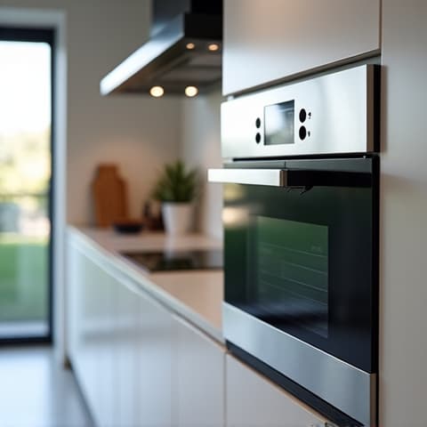 Outdoor kitchen grill repair in a Sacramento backyard. Extending the life of luxury outdoor cooking appliances.