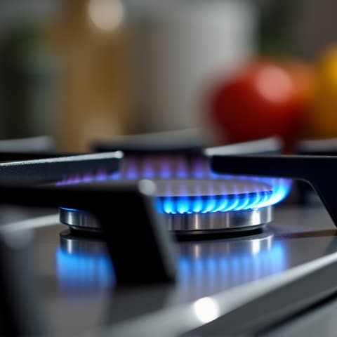 Viking Cooktop Burner Repair Sacramento Kitchen. A clear view of a technician repairing a burner on a Viking gas cooktop in a Sacramento home.