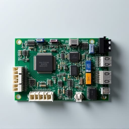 Technician inspecting a refrigerator control board